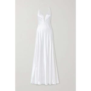 MICHAEL LO SORDO Alexandra silk-satin gown Size US10 $1,190